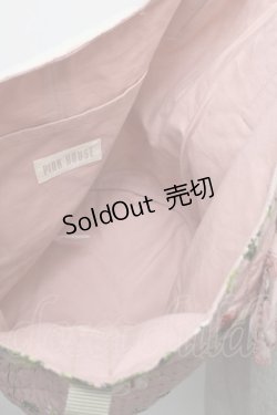 画像4: PINK HOUSE / Berry Roseプリントバッグ  ピンク S-25-12-29-034-LO-BG-HR-ZS