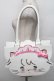 画像1: axes femme Kawaii / ムースのおかおトートバッグ  白 S-25-12-29-037-AX-BG-AS-ZS (1)