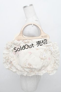 画像2: PINK HOUSE / ティーカッププリントハンドルバッグ  オフ S-25-12-29-038-LO-BG-AS-ZS