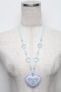 Angelic Pretty / MELODY TOYSハートネックレス（2020年）  ラベンダー S-25-12-29-009-AP-AC-AS-ZS
