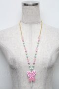 Angelic Pretty / POP Heartロリポップネックレス  ピンク S-25-12-29-010-AP-AC-HR-ZS