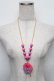 画像1: Angelic Pretty / Neon Musicネックレス  ピンク S-25-12-29-011-AP-AC-AS-ZS (1)