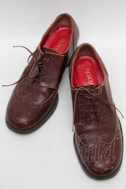 画像1: Jane Marple / SHウイングチップシューズ M ブラウン S-25-12-29-014-JM-SH-AS-ZS