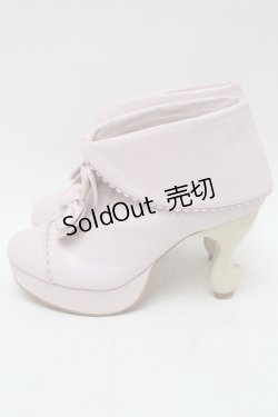 画像5: BABY,THE STARS SHINE BRIGHT / BABYねこ足ファーブーティー M ピンクＸ白 S-25-12-29-021-BA-SH-SA-ZS