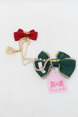 画像2: Angelic Pretty / カーニバルサテンブローチ  グリーン S-25-12-29-003-AP-ZA-HR-ZS