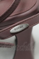 画像5: EATME / フェザーポンポンヒールサンダル L ピンク S-25-12-29-024-LO-SH-ET-ZS (5)
