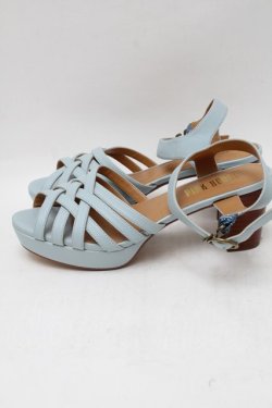 画像2: PINK HOUSE / レザーメッシュサンダル L ソライロ S-25-12-29-025-LO-SH-ET-ZS