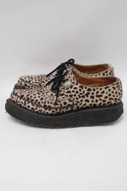 画像2: GEORGECOX / レオパード柄ラバーソール  ベージュ S-25-12-29-026-PU-SH-HR-ZS