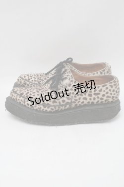 画像2: GEORGECOX / レオパード柄ラバーソール  ベージュ S-25-12-29-026-PU-SH-HR-ZS