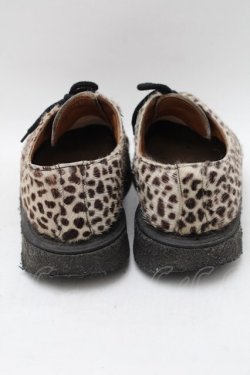 画像3: GEORGECOX / レオパード柄ラバーソール  ベージュ S-25-12-29-026-PU-SH-HR-ZS