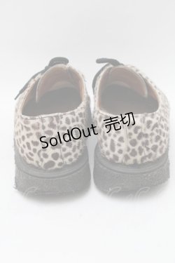 画像3: GEORGECOX / レオパード柄ラバーソール  ベージュ S-25-12-29-026-PU-SH-HR-ZS