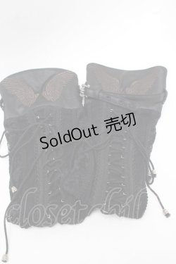 画像3: Ozz On / レッグカバー  黒 S-25-12-30-003-OO-ZA-AS-ZS