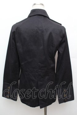 画像4: BPN / クロス刺繍ジャケット  黒 S-25-12-30-032-GO-JA-HR-ZS