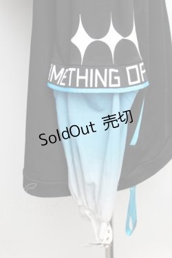 画像4: IRO+IRO / 儚げスポーティーな空色猫耳パーカー  黒ｘサックス S-25-12-30-036-LO-TO-AS-ZS