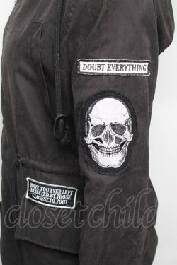 画像3: GLAD NEWS / スカルワッペンブルゾン  黒 S-25-12-30-039-GL-JA-HR-ZS