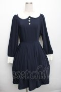 Innocent World / アリスのミニバラワンピース M 紺 S-25-12-30-040-IW-OP-HR-ZS