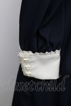 画像4: Innocent World / アリスのミニバラワンピース M 紺 S-25-12-30-040-IW-OP-HR-ZS