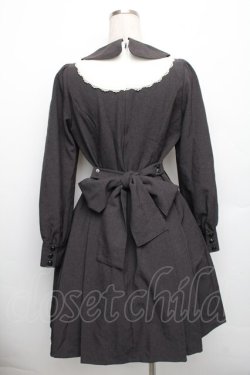 画像2: Innocent World / スカラップヨークレースワンピース M グレー S-25-12-30-041-IW-OP-HR-ZS