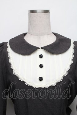 画像3: Innocent World / スカラップヨークレースワンピース M グレー S-25-12-30-041-IW-OP-HR-ZS