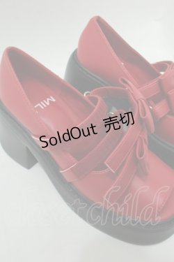 画像4: MILK / Baby ツインズシューズ  赤 S-25-12-30-004-ML-SH-AS-ZS
