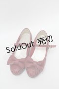 axes femme kawaii / ローヒールリボンパンプス M 赤 S-25-12-30-005-AX-SH-AS-ZS