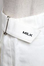 画像3: MILK / Wrap キュロット  白S-25-12-30-047-ML-PA-AS-ZT587 (3)