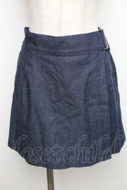 画像1: MILK / Wrap キュロット  青 S-25-12-30-050-ML-PA-AS-ZS