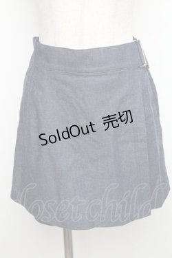 画像1: MILK / Wrap キュロット  青S-25-12-30-050-ML-PA-AS-ZT587