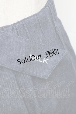 画像3: MILK / Wrap キュロット  青S-25-12-30-050-ML-PA-AS-ZT587