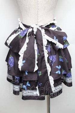 画像2: Jamieエーエヌケー / ゴシックメルトストロベリースカート  黒 S-25-12-30-051-GO-SK-AS-ZS