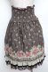 画像2: axes femme / 花柄パネルハイウエストスカート  ブラウン S-25-12-30-055-AX-SK-HR-ZS (2)