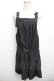 画像1: Drug Honey / ジャンパースカート  黒 S-25-12-30-059-PU-OP-HR-ZS (1)