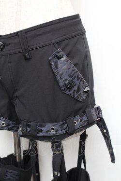 画像3: Qutie Frash / セパレートパンツ  黒 S-25-12-30-060-QU-PA-AS-ZS