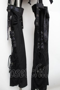 画像4: Qutie Frash / セパレートパンツ  黒 S-25-12-30-060-QU-PA-AS-ZS