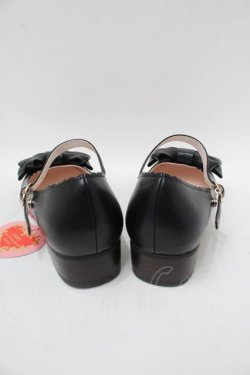 画像3: BABY,THE STARS SHINE BRIGHT / リルリボンシューズ M 黒 S-25-12-30-006-BA-SH-HR-ZS