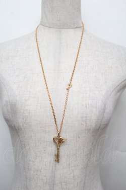 画像2: MILK / キーロゴネックレス  ゴールド S-25-12-30-007-ML-AC-AS-ZS