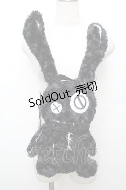 画像1: NieR Clothing / NieRちゃんぬいぐるみリュック  黒 S-25-12-30-011-PU-BG-HR-ZS