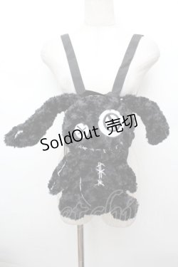 画像2: NieR Clothing / NieRちゃんぬいぐるみリュック  黒 S-25-12-30-011-PU-BG-HR-ZS