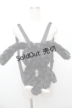 画像3: NieR Clothing / NieRちゃんぬいぐるみリュック  黒 S-25-12-30-011-PU-BG-HR-ZS