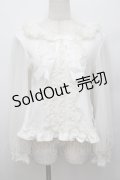 Angelic Pretty / Whip Fallカットソー  アイボリー S-25-12-30-014-AP-TO-HR-ZS