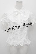 Angelic Pretty / ヨーク襟ブラウス  白 S-25-12-30-018-AP-TO-HR-ZS