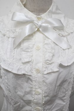 画像2: Angelic Pretty / ヨーク襟ブラウス  白 S-25-12-30-018-AP-TO-HR-ZS