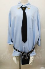 画像1: IRO+IRO / 美容師のこなれシャツ  サックス S-25-12-30-019-LO-BL-AS-ZT616 (1)
