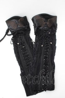 画像1: Ozz On / レッグカバー  黒 S-25-12-30-003-OO-ZA-AS-ZS