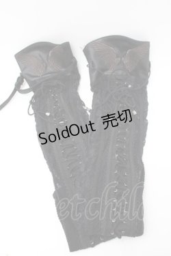 画像1: Ozz On / レッグカバー  黒 S-25-12-30-003-OO-ZA-AS-ZS