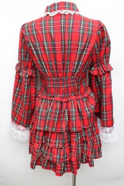 画像3: Jamieエーエヌケー / お姫様ブラウス  赤 S-25-12-30-027-GO-BL-AS-ZS