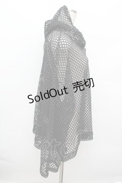 画像2: VOLCAN&APHRODITE / メッシュロンT  黒 S-25-12-30-028-LO-TS-HR-ZS