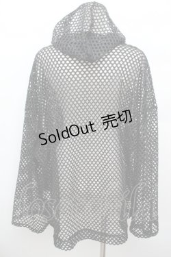 画像3: VOLCAN&APHRODITE / メッシュロンT  黒 S-25-12-30-028-LO-TS-HR-ZS