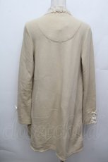 画像3: axes femme / レースデザインロングカーディガン  ベージュ S-25-12-30-029-AX-BL-HR-ZT553 (3)