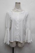 Alice Mashiro / 姫袖ブラウス  白 S-26-01-04-001-LO-BL-AS-ZS